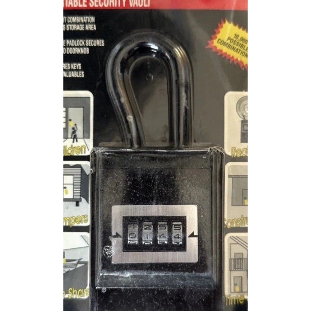 NOS Hampton Lock Company Lok-Box LB100 The Portable Security Vault